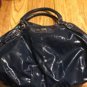 Coach patent leather bag